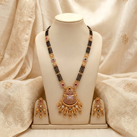 loywisfashion Rajwadi Style Mangalsutra