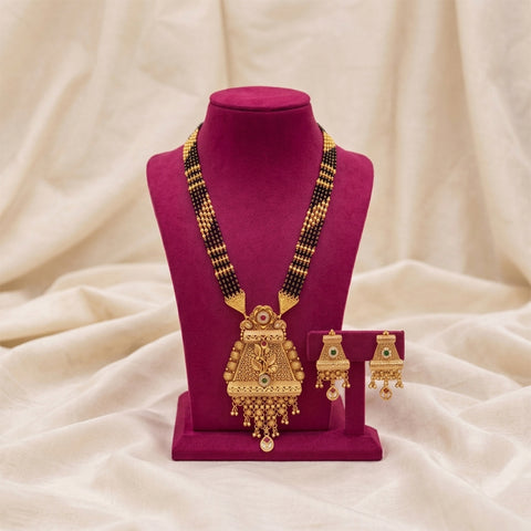 loywisfashion Antique Rajwadi Long Mangalsutra Design