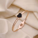 loywisfashion Classy Heart Design Bracelet