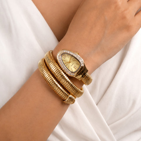 loywisfashion Fashion Snake Bracelet Watch