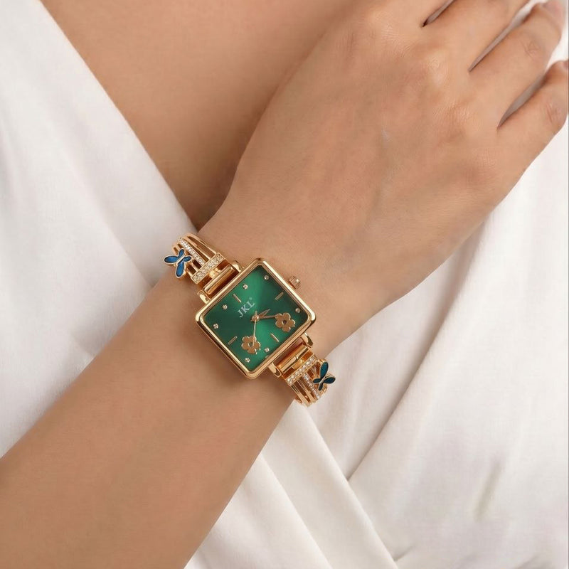 loywisfashion Premium Square Frame Watch