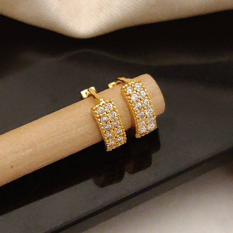 loywisfashion Elegant Diamond Bali Earrings