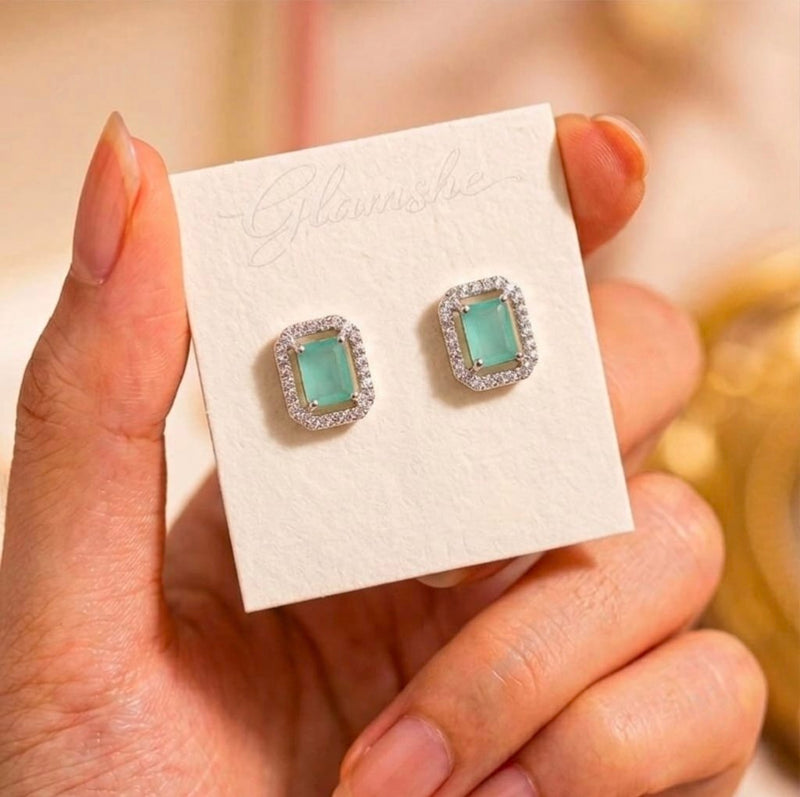 loywisfashion Trendy Colorful Stone Earrings