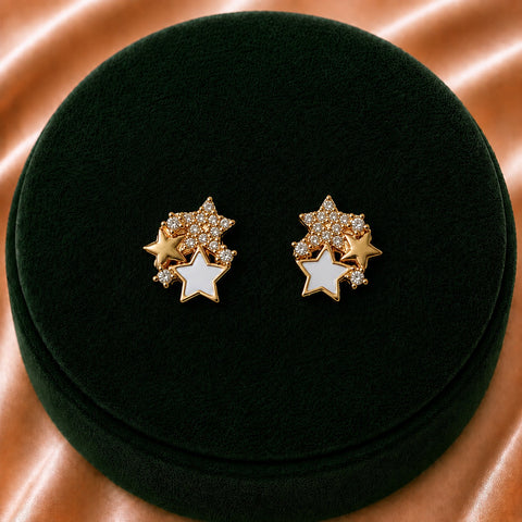 loywisfashion Classic Star Shape Earrings