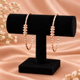 loywisfashion Beautiful Rose Gold Finish Kadali