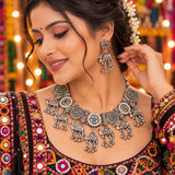 loywisfashion Traditional Oxidised Set