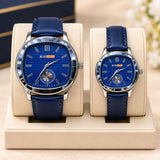 loywisfashion Stylish Couple Watch Set
