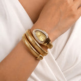 loywisfashion Exclusive Snake Design Wrist Watch