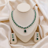 loywisfashion Designer AD Diamond Jewellery Set