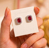 loywisfashion Trendy Colorful Stone Earrings