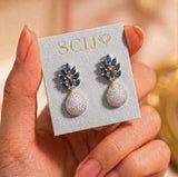 loywisfashion Royal AD Diamond Earrings