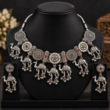 loywisfashion Traditional Oxidised Set
