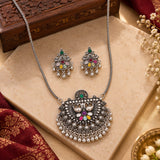 loywisfashion Antique Oxidised Necklace