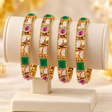 loywisfashion Royal Designer Bangle Set