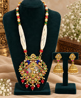 loywisfashion Bridal Rajwadi Long Jewellery Set