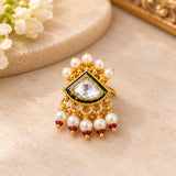 loywisfashion Classic Stone Nose Pin