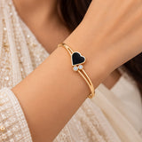 loywisfashion Classy Heart Design Bracelet