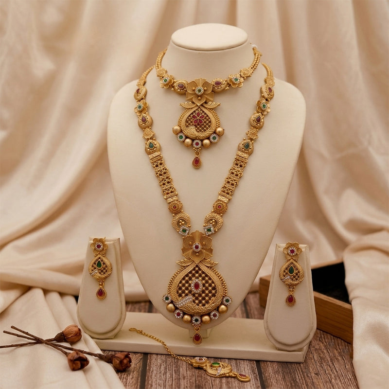 loywisfashion Wedding Wear Long Jewellery Set