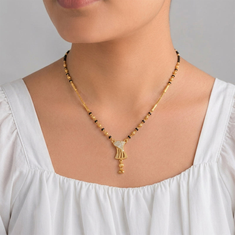 loywisfashion Beautiful Gold Look Mangalsutra