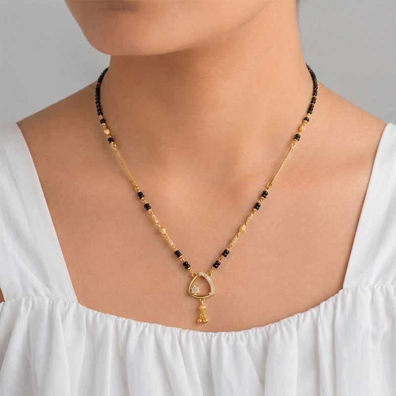 loywisfashion Classic Triangle Mangalsutra Jewellery
