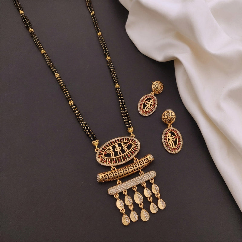 loywisfashion Royal Elegance Long Mangalsutra