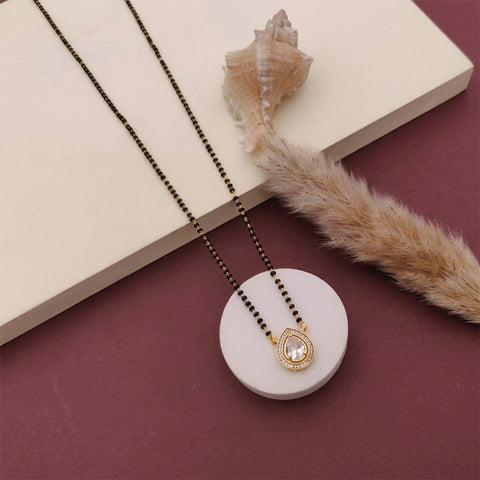 loywisfashion Trendy Pear Pendant Mangalsutra