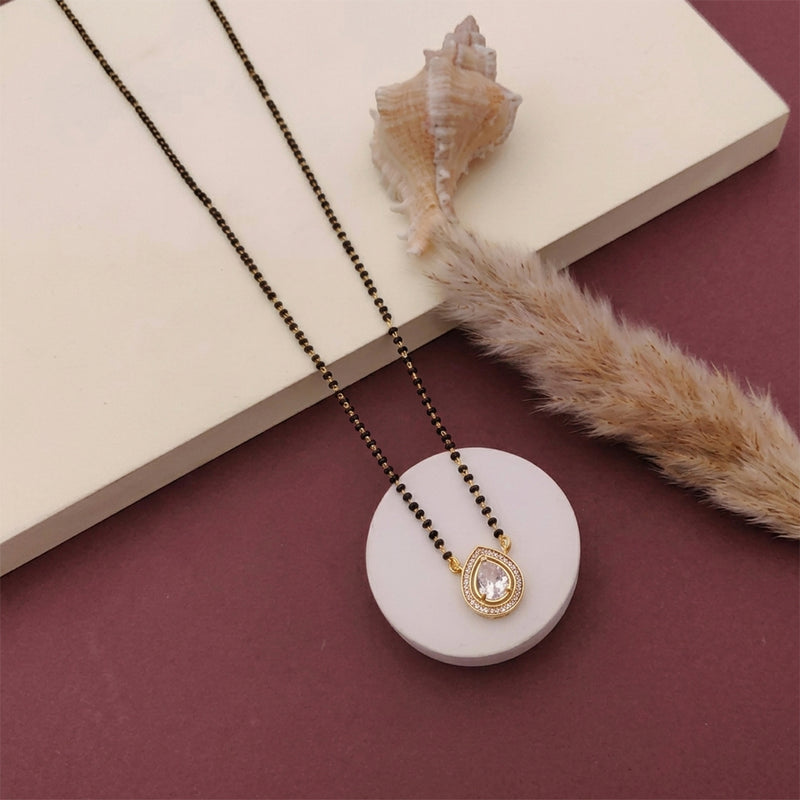 loywisfashion Trendy Pear Pendant Mangalsutra