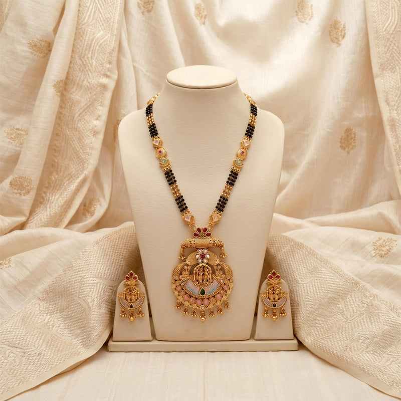 loywisfashion Luxury Designer Mangalsutra Set