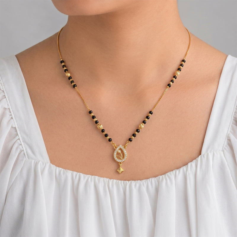 loywisfashion Trendy Pear Shape Mangalsutra