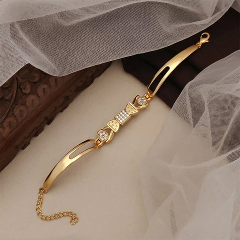 loywisfashion Designer Gold Finish Bracelet