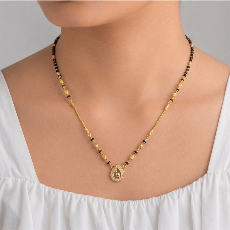 loywisfashion Graceful Pear Shape Designer Mangalsutra