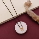 loywisfashion Stylish Oval Pendant Mangalsutra