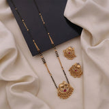 loywisfashion Graceful Elephant Motif Long Mangalsutra