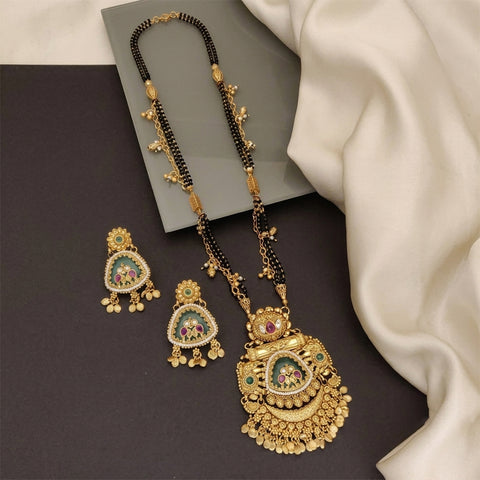 loywisfashion Classic Ghughri Chain Mangalsutra