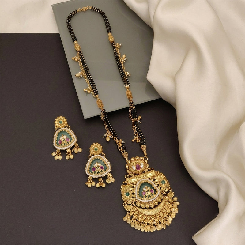 loywisfashion Classic Ghughri Chain Mangalsutra