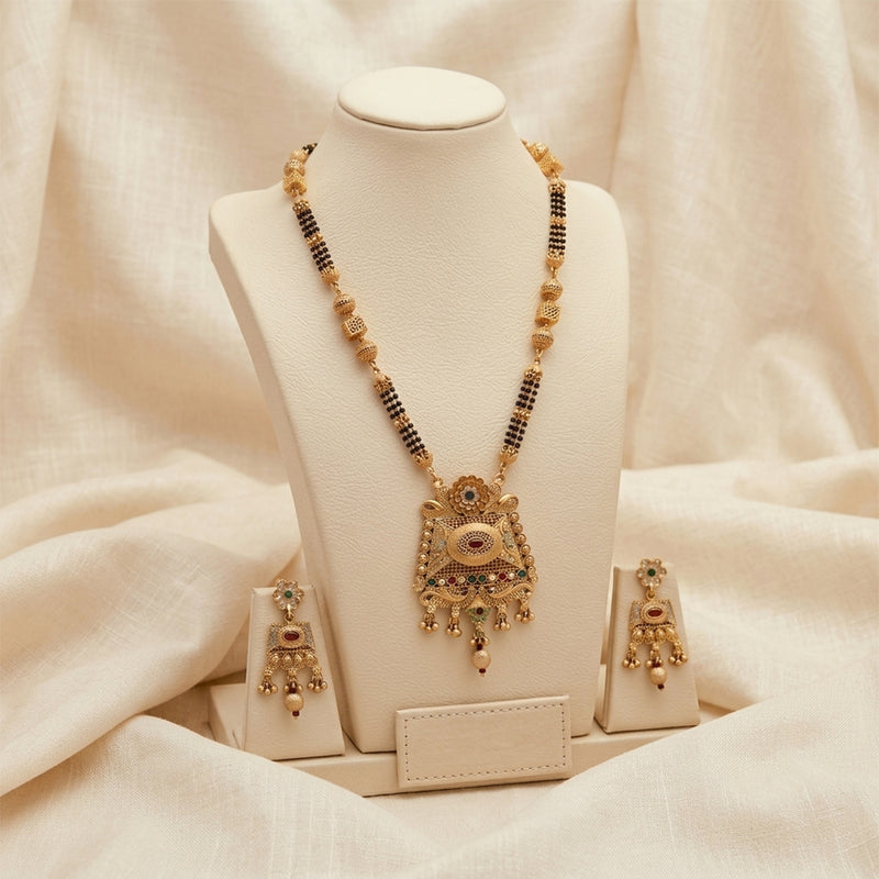 loywisfashion Beautiful Designer Long Mangalsutra