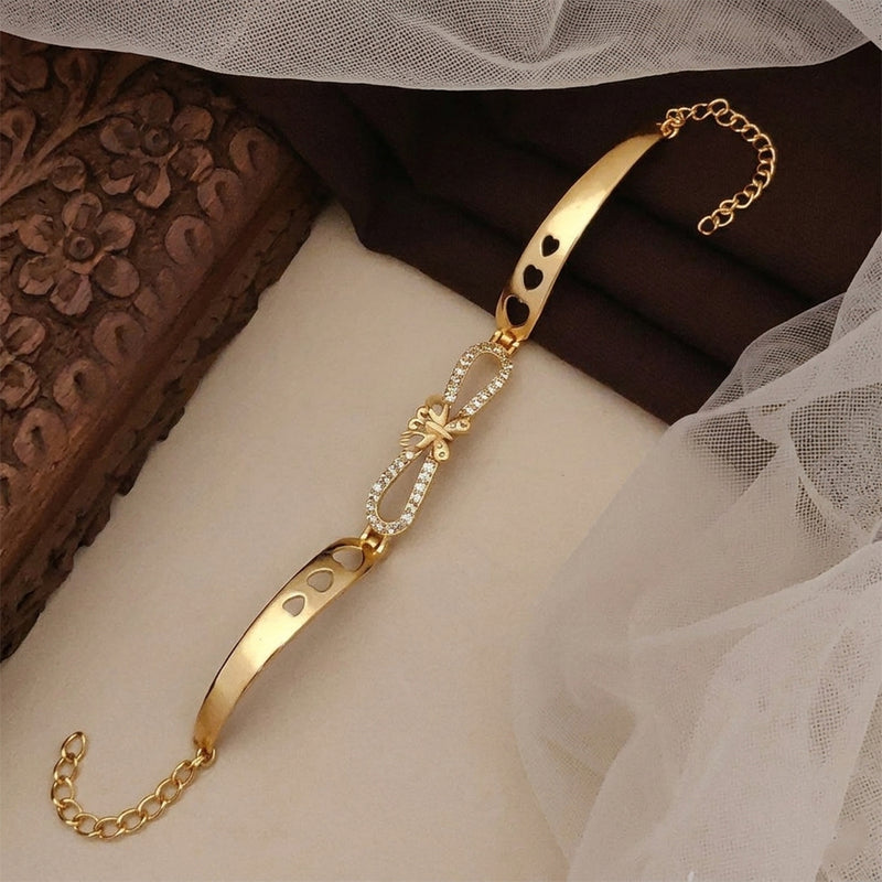 loywisfashion Royal Gold Look Bracelet
