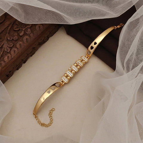 loywisfashion Elegant Gold Look Bracelet