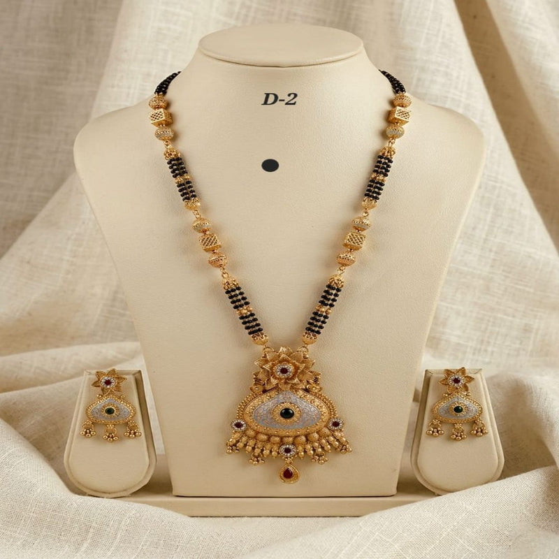 Loywisfashionjewellery Traditional Rajwadi Bridal Mangalsutra Set