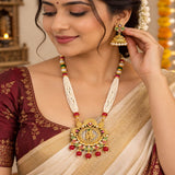 loywisfashion Traditional Rajwadi Long Haar Set